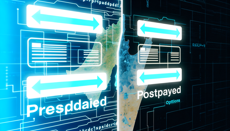 comparing prepaid and postpaid mobile plans for visitors to israel