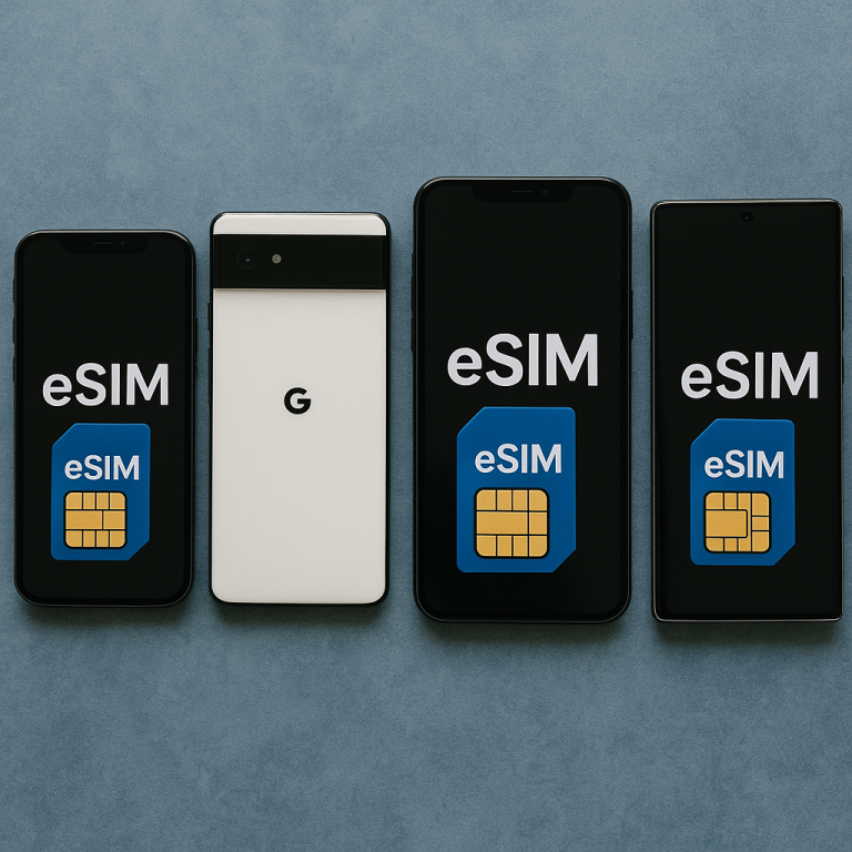 ESIM בטלפונים השונים
