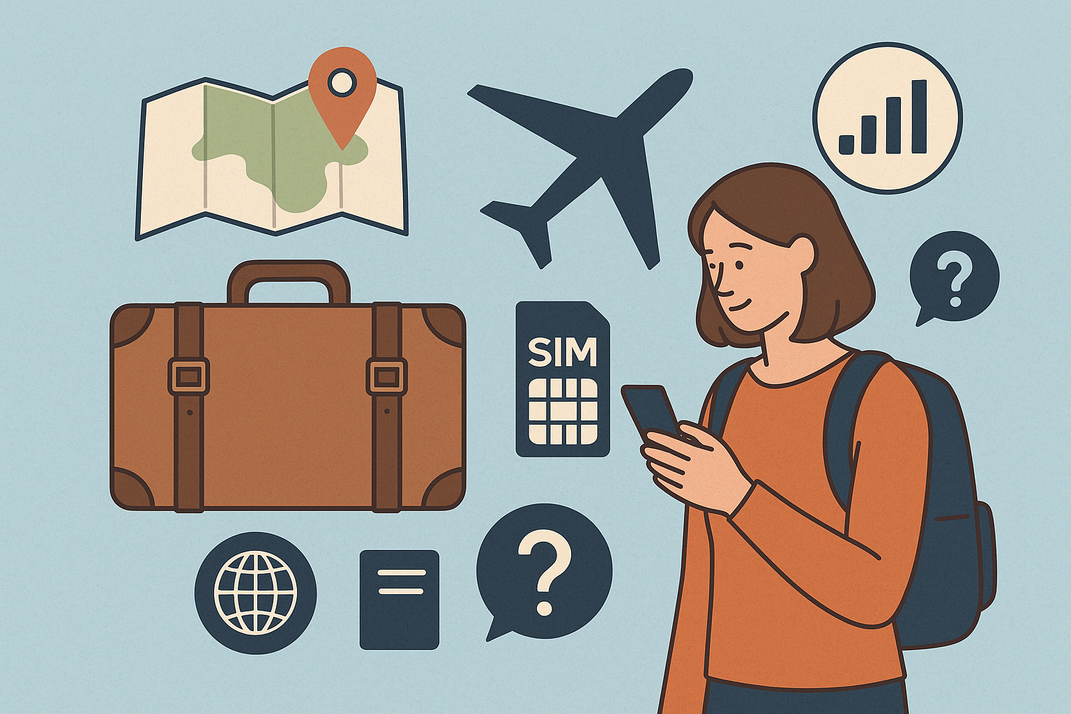 ESIM לחופשה