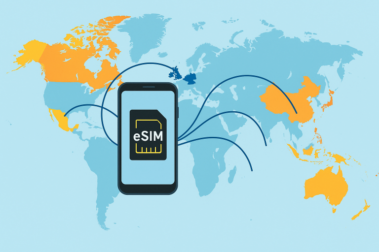 ESIM מדינות