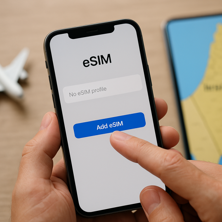 מעבר בין חבילות ESIM