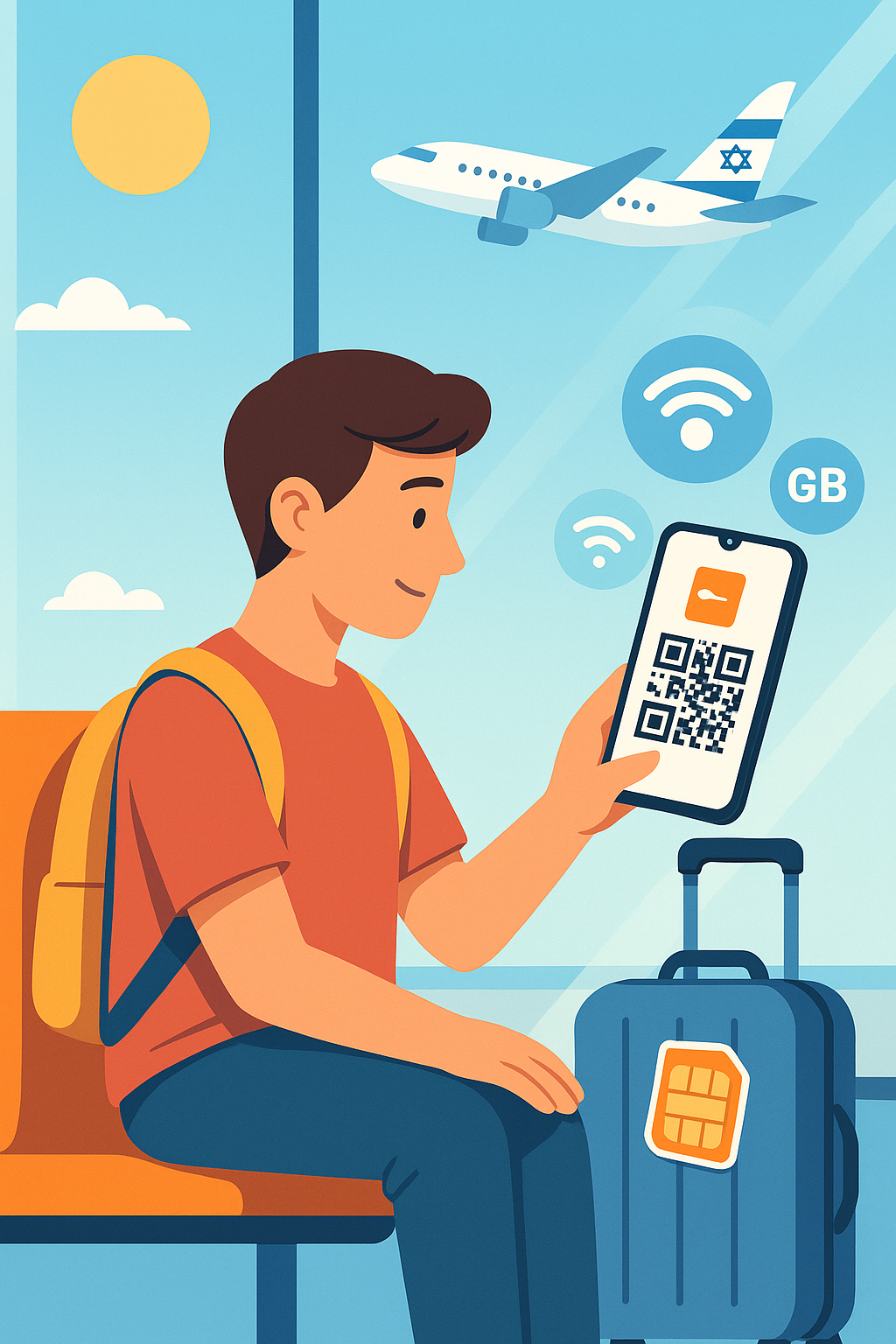 Prepaid eSIM לתיירים בישראל תוכנית