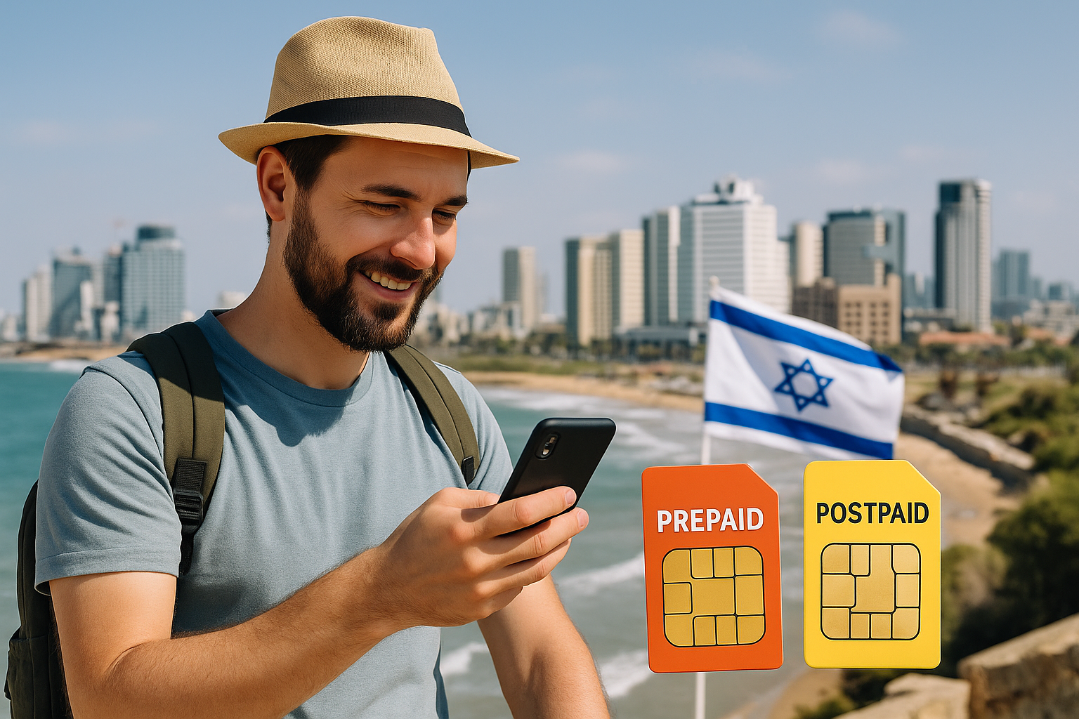 סים לתייר הישראלי