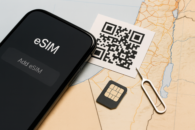 פריפייד eSIM לתייר בישראל